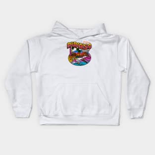 Greetings from Paradiso Kids Hoodie